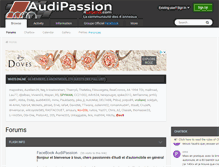 Tablet Screenshot of forums.audipassion.com